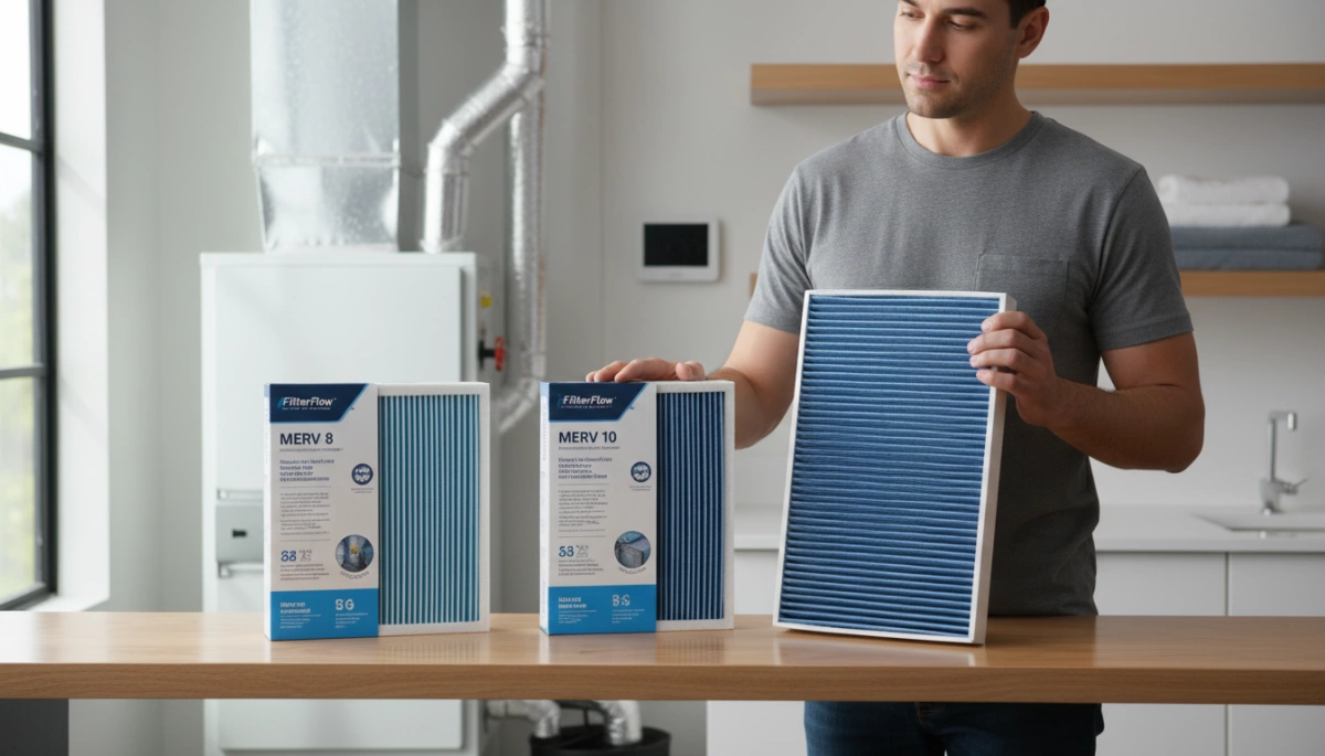 Choosing Between MERV 8 and MERV 10 Air Filters