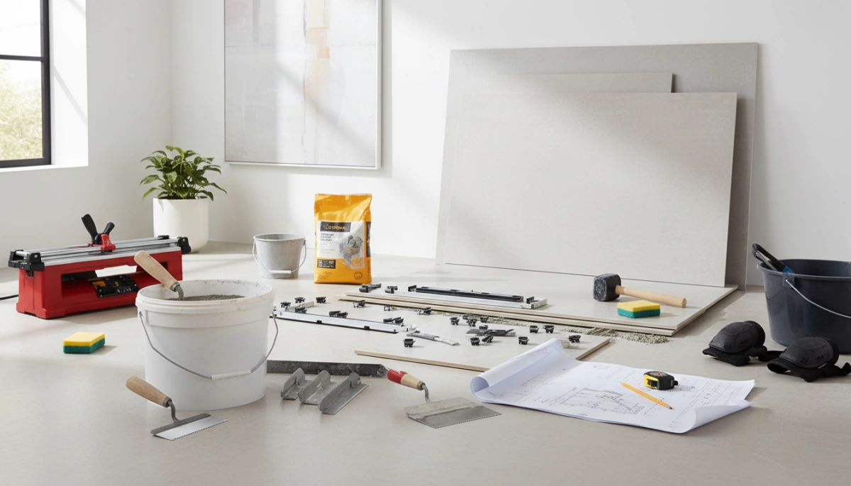 Mga Pangunahing Kaalaman sa Pag-install ng Porcelain Tile