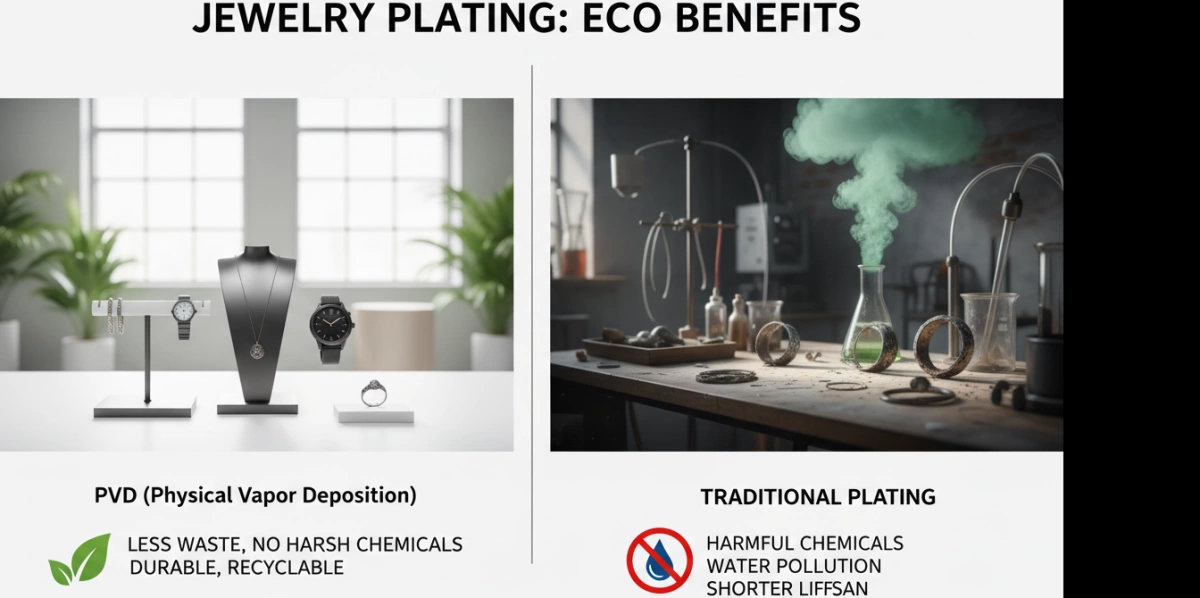 PVD vs Traditional Jewelry Plating Eco Benefits