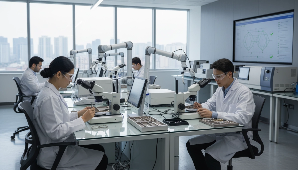 Reliable jewelry manufacturer verification process