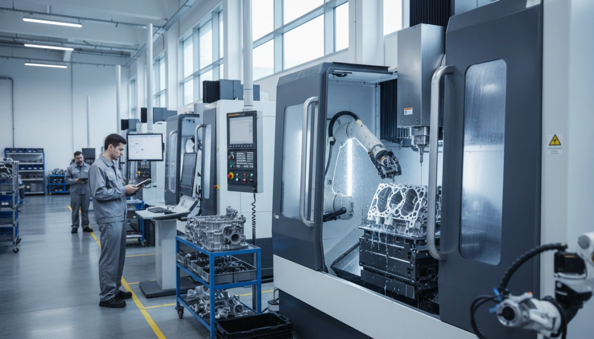 High-Precision Auto Machining with Tight Tolerances