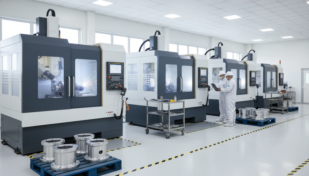 Titanium Alloy Pump Housing Manufacturing