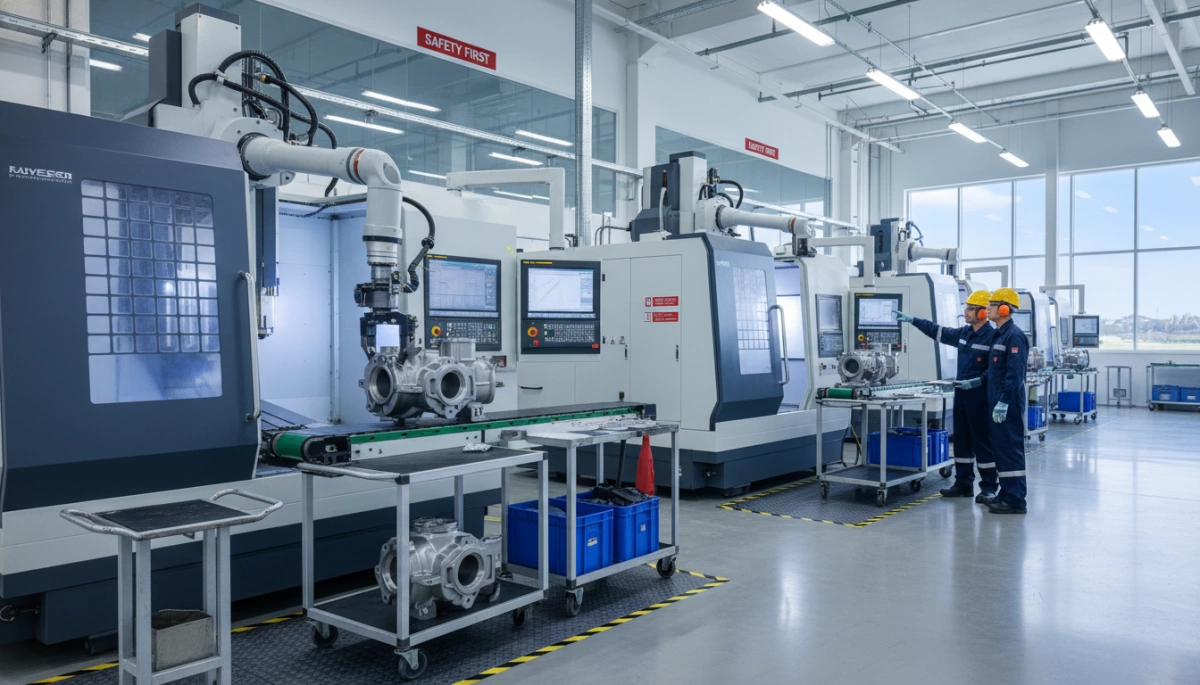 Titanium Alloy Pump Housing Manufacturing