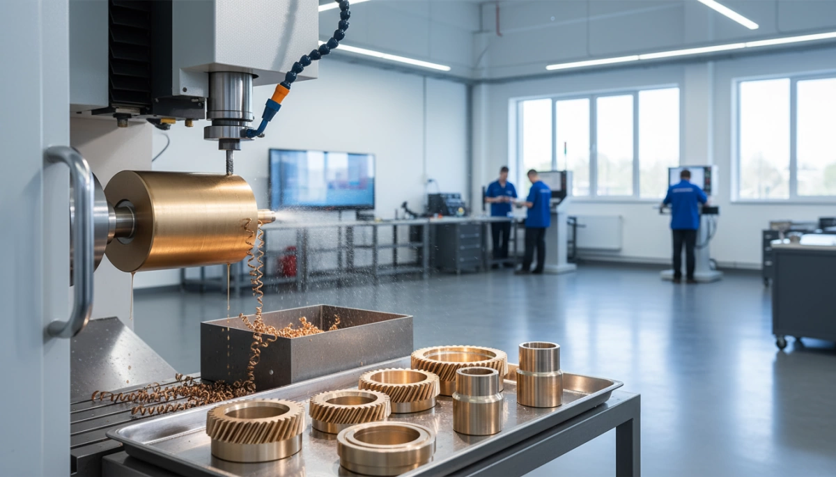 Machining Bronze Alloys for Bearings and Gears
