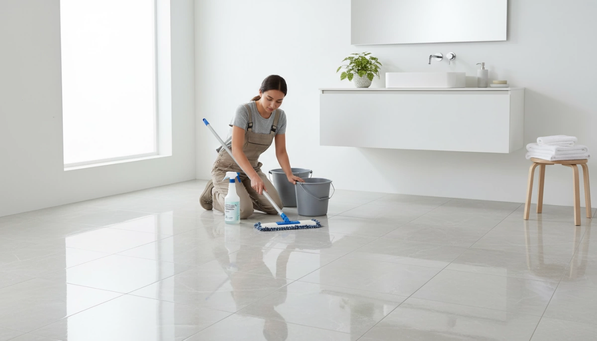 Pag-aalaga sa Porcelain Tile sa Sahig ng Banyo