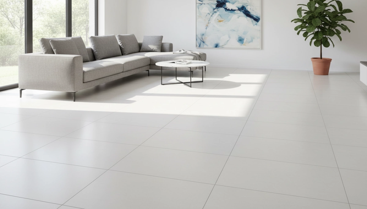 puting matte porcelain tile flooring