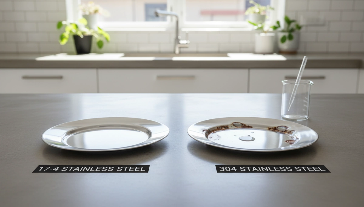 Corrosion Resistance of 17-4 Stainless Steel vs 304