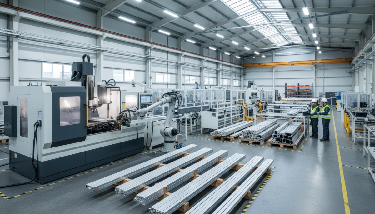 6063 Aluminum Extrusions for Construction and Industry