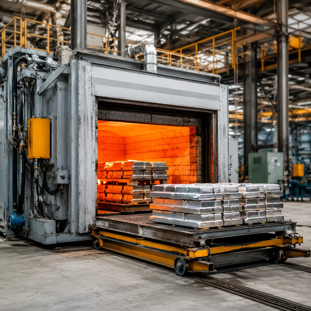 Aluminum Solution Heat Treatment Furnace Specifications