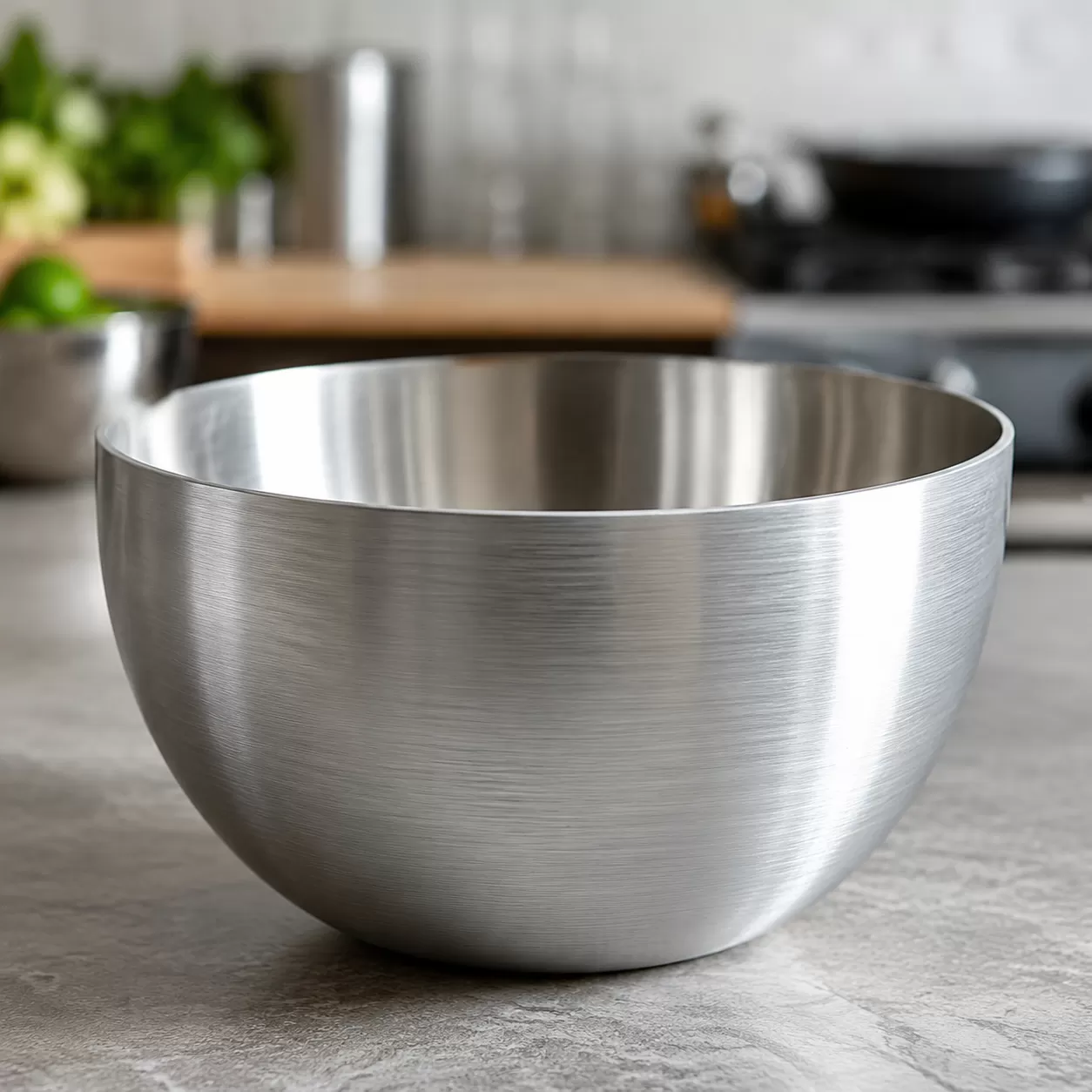 Brushed Metal Finish with Clear Anodizing or Coating