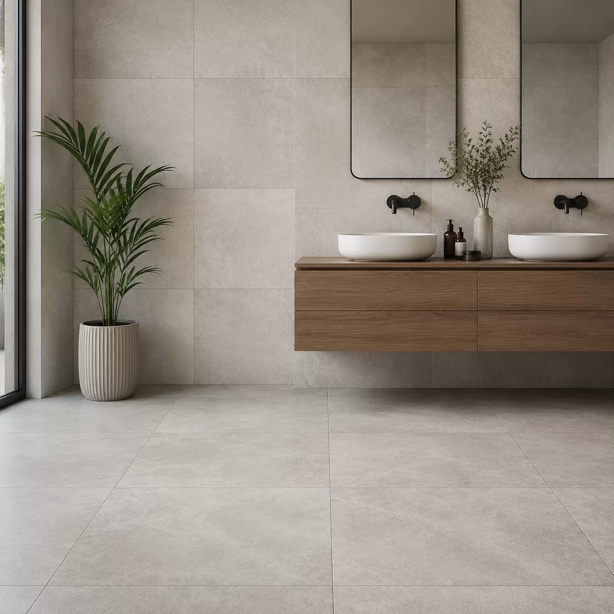 Matte Finish Tiles for Floors and Walls