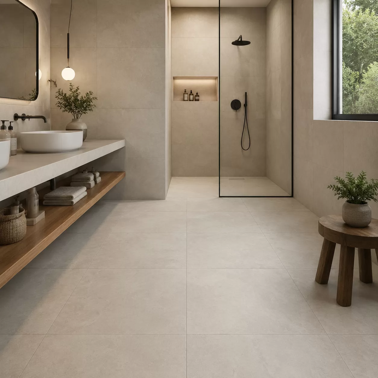 Matte Finish Tiles for Floors and Walls