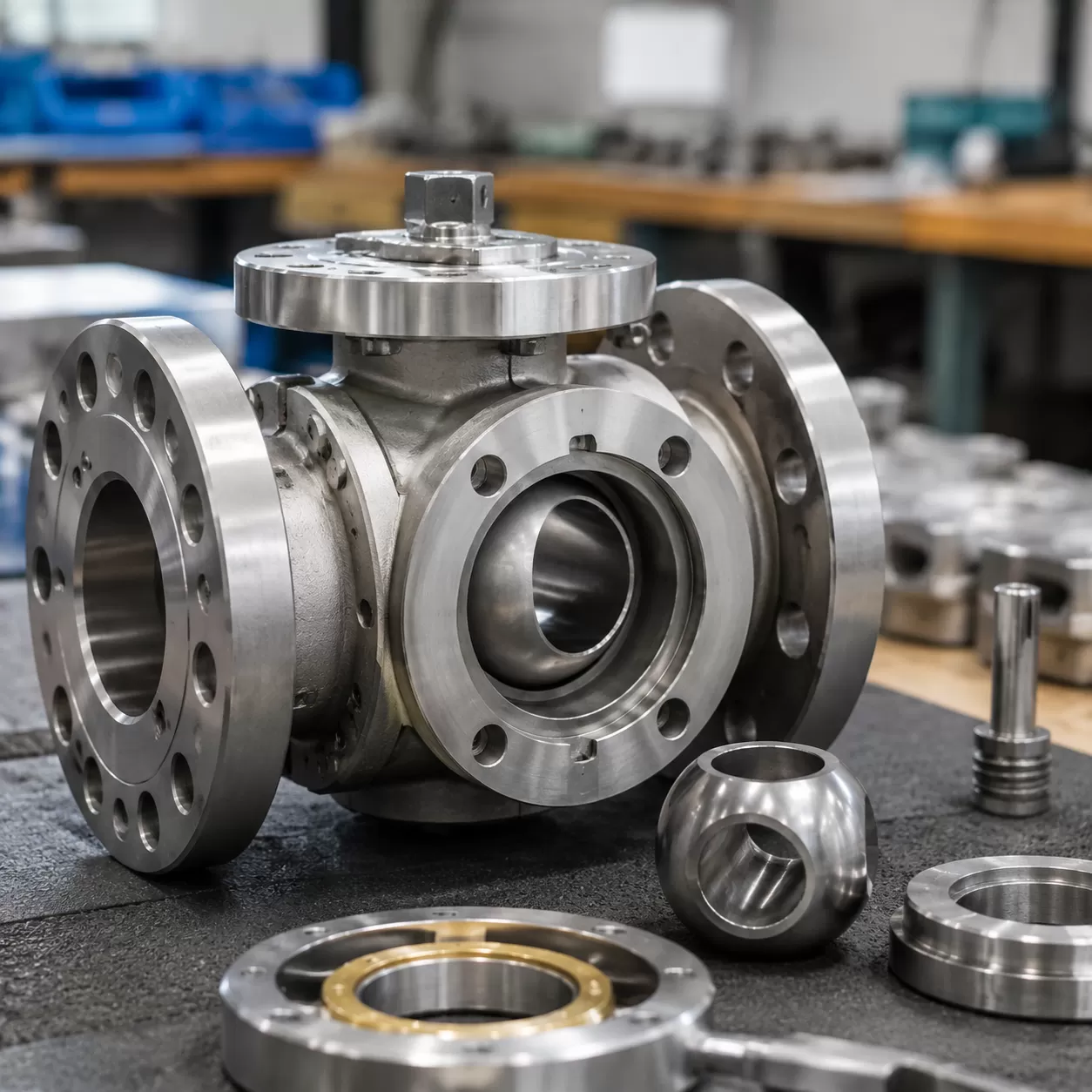 Titanium Alloy Eccentric Ball Valve Body Selection