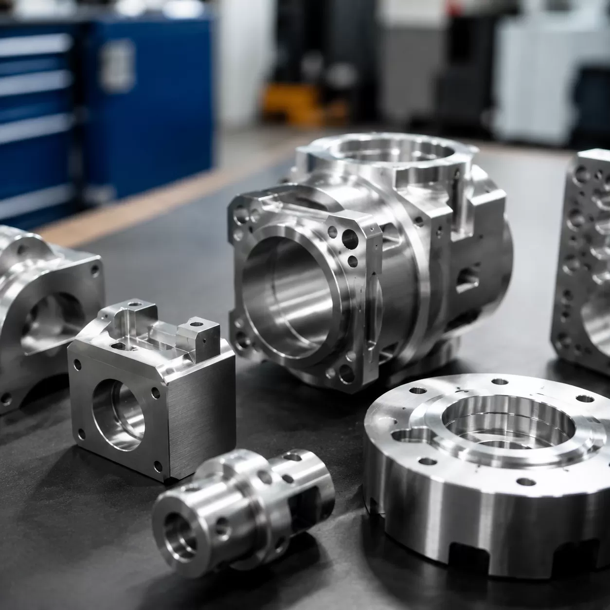 Pièces d'usinage CNC pour équipements d'emballage de fin de ligne 2 Pièces usinées CNC pour emballage haute durabilité