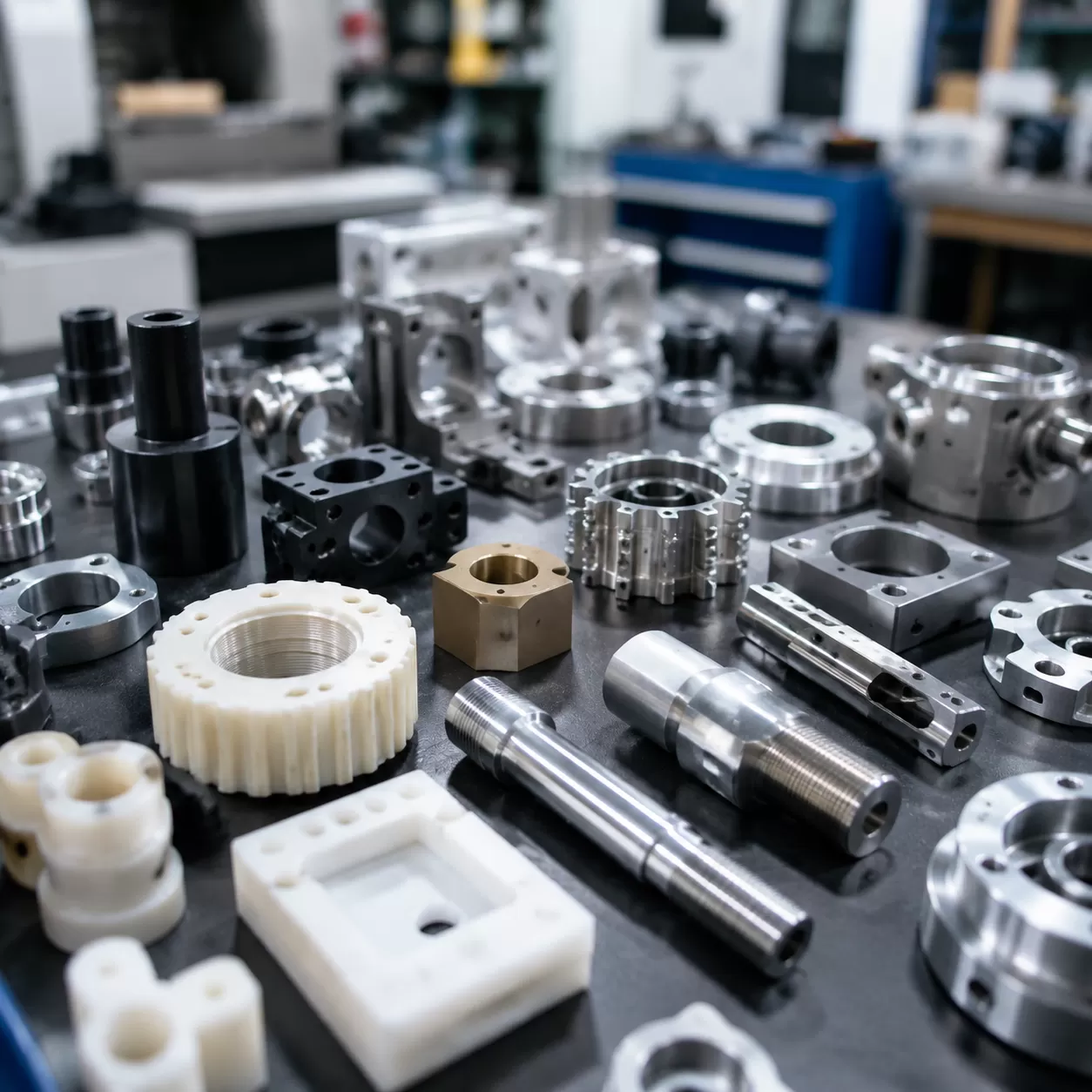 High-Performance Metals & Plastics for Precision Components
