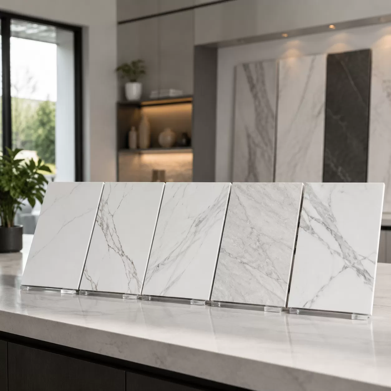 White Marble Porcelain Tile Selection Guide