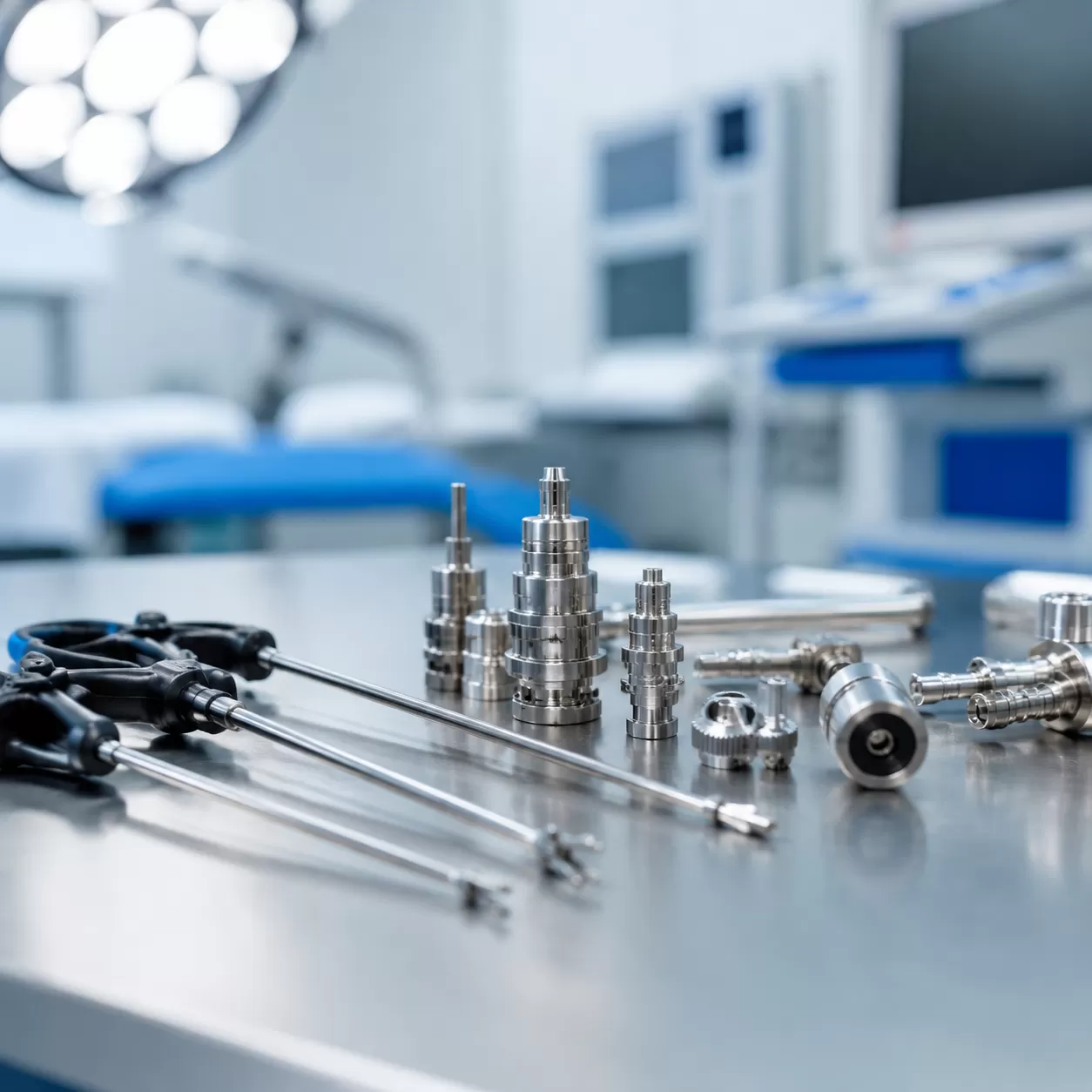 medical precision components for surgical and diagnostic devices