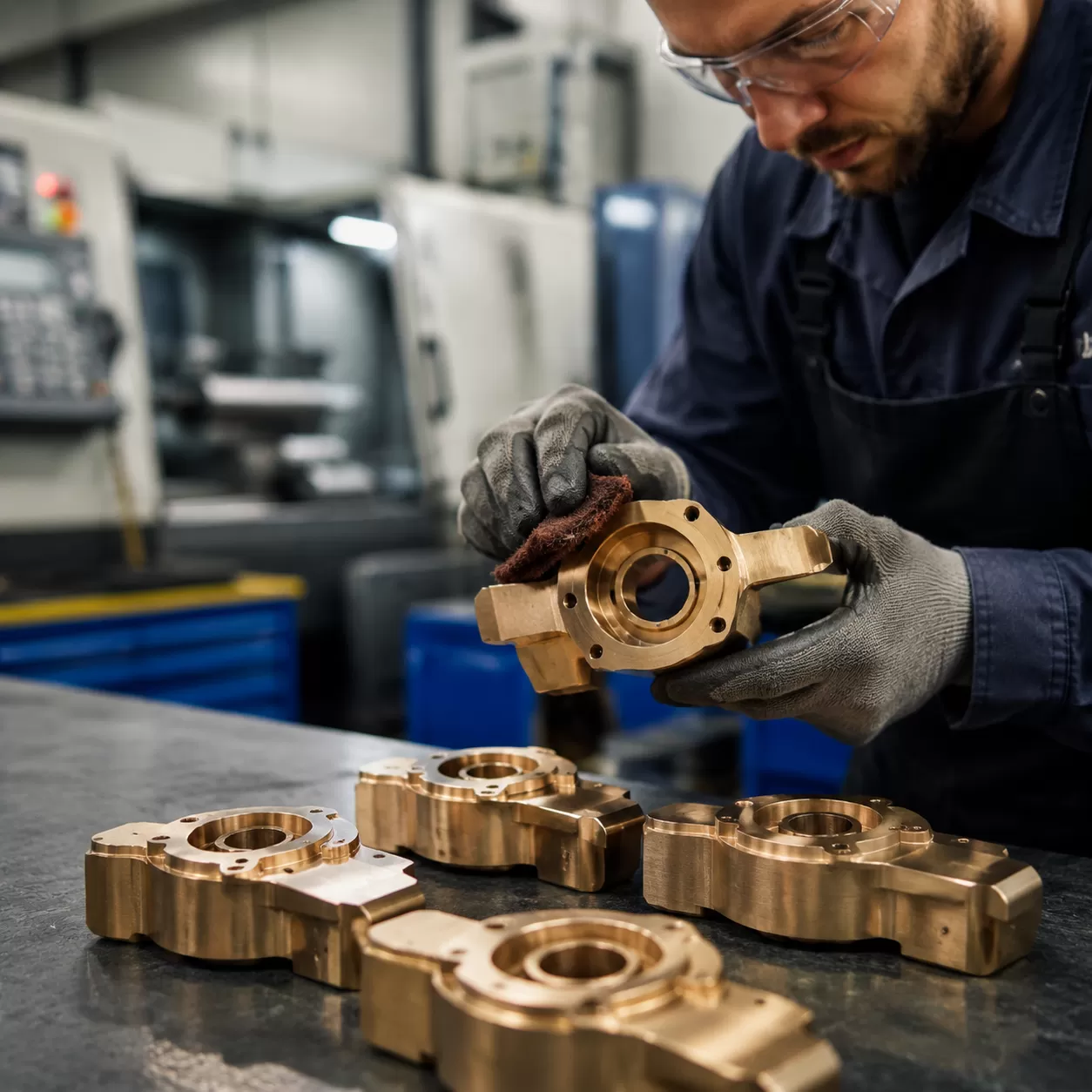 CNC Machining Bronze Post-Processing Techniques