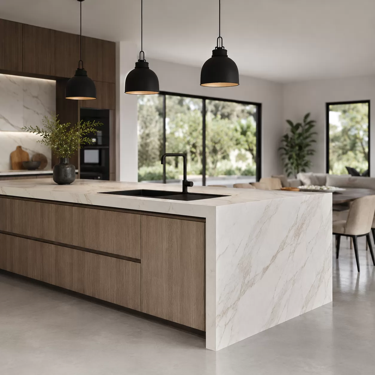 Mga Benepisyo ng Malalaking Format na Porcelain Slabs