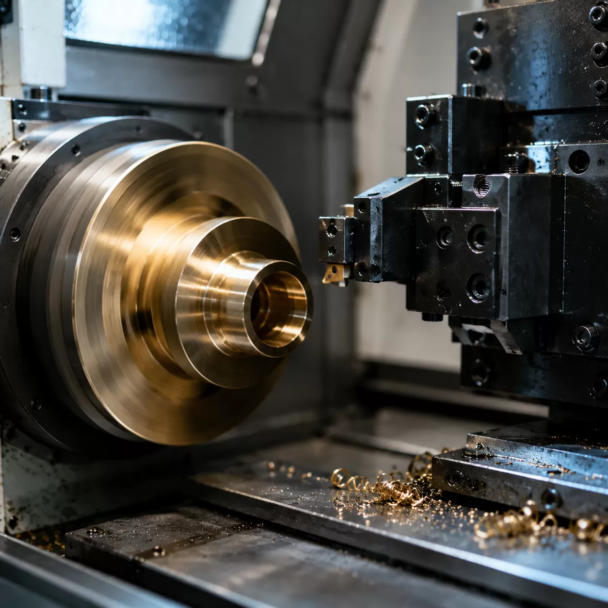 Bronze CNC Thermal Stress and BUE Mitigation