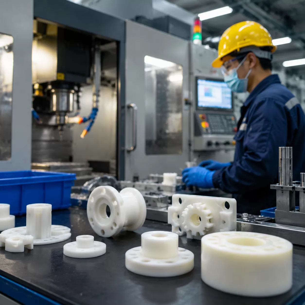 CNC Machined Nylon Components in Industry