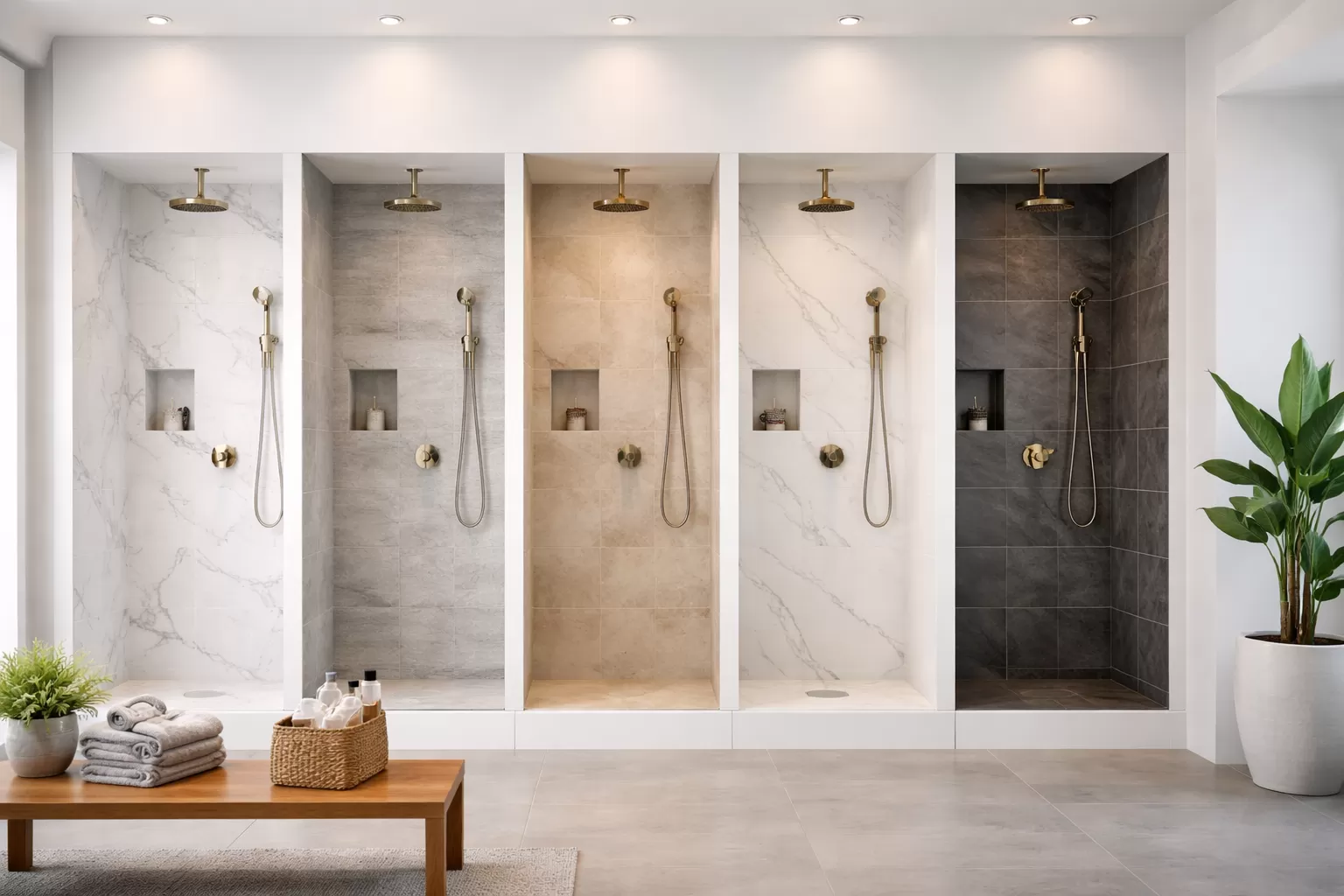 Mga Opsyon sa Pader ng Shower na Gamit ang Porcelain Tile