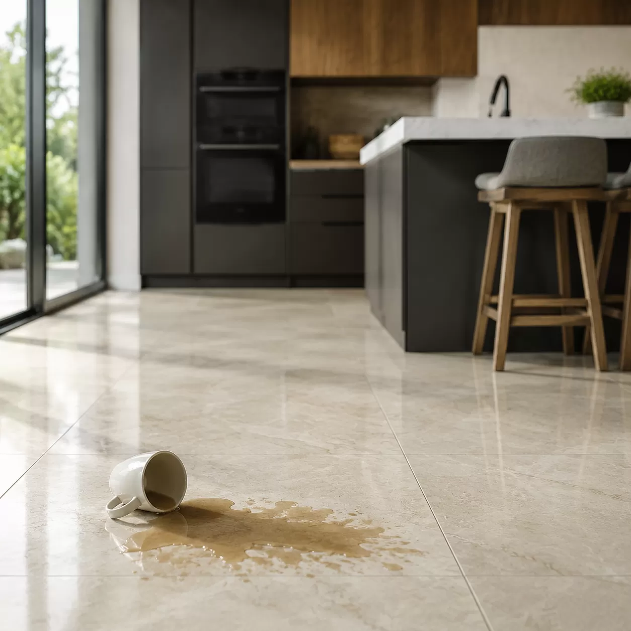 Porcelain Tile and Stain Resistance