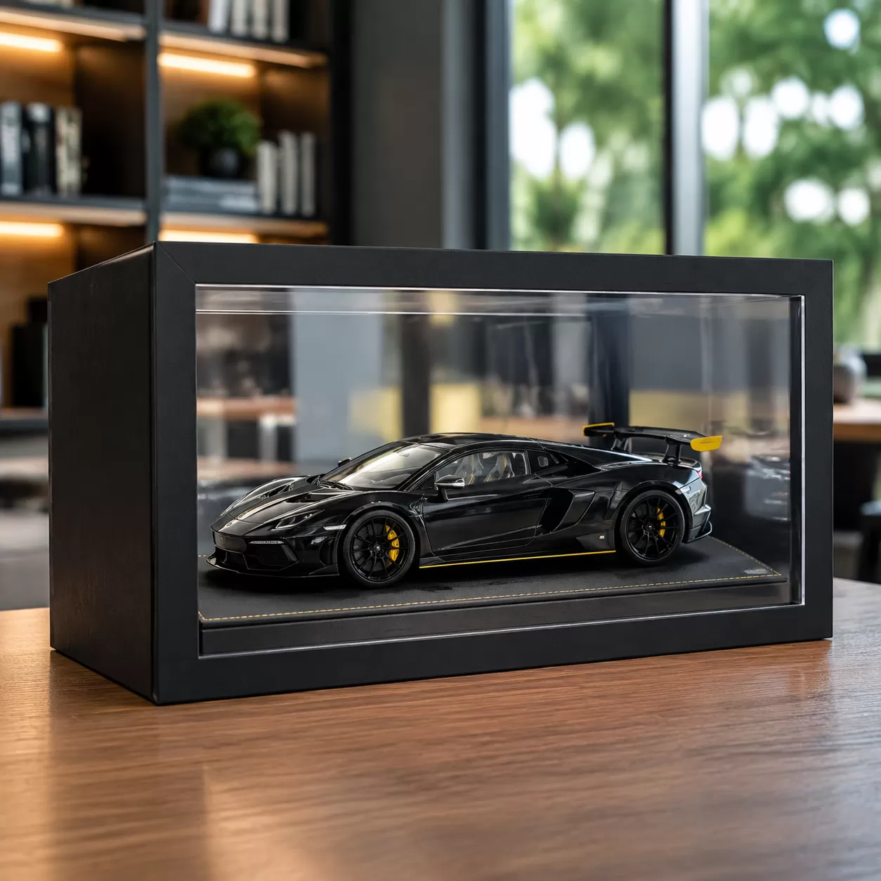 Premium diecast display packaging