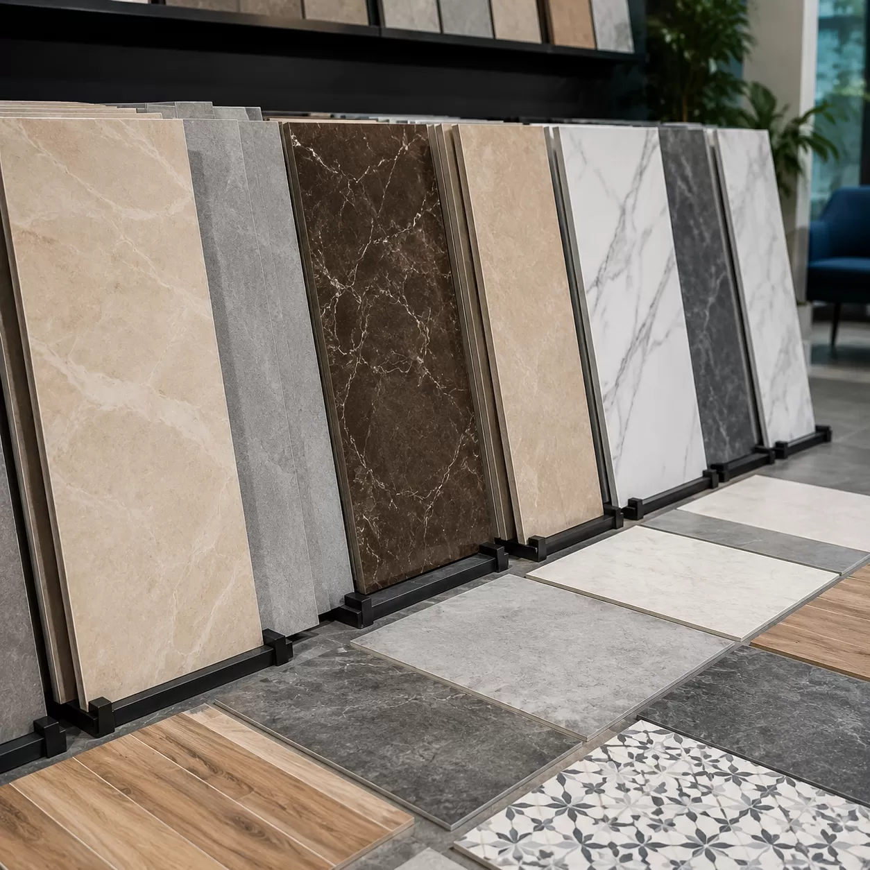 Commercial Porcelain Ceramic Tile Types Designs