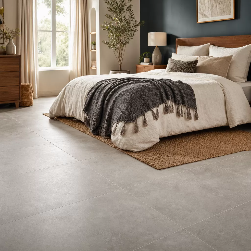 Beneficios del piso de porcelana para dormitorio