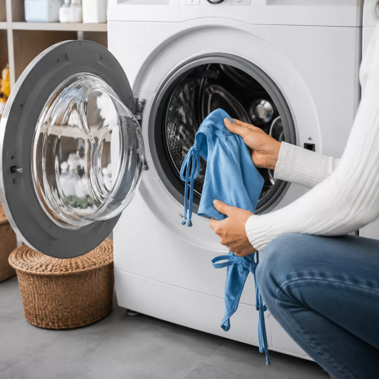 how to wash swimwear in washing machine