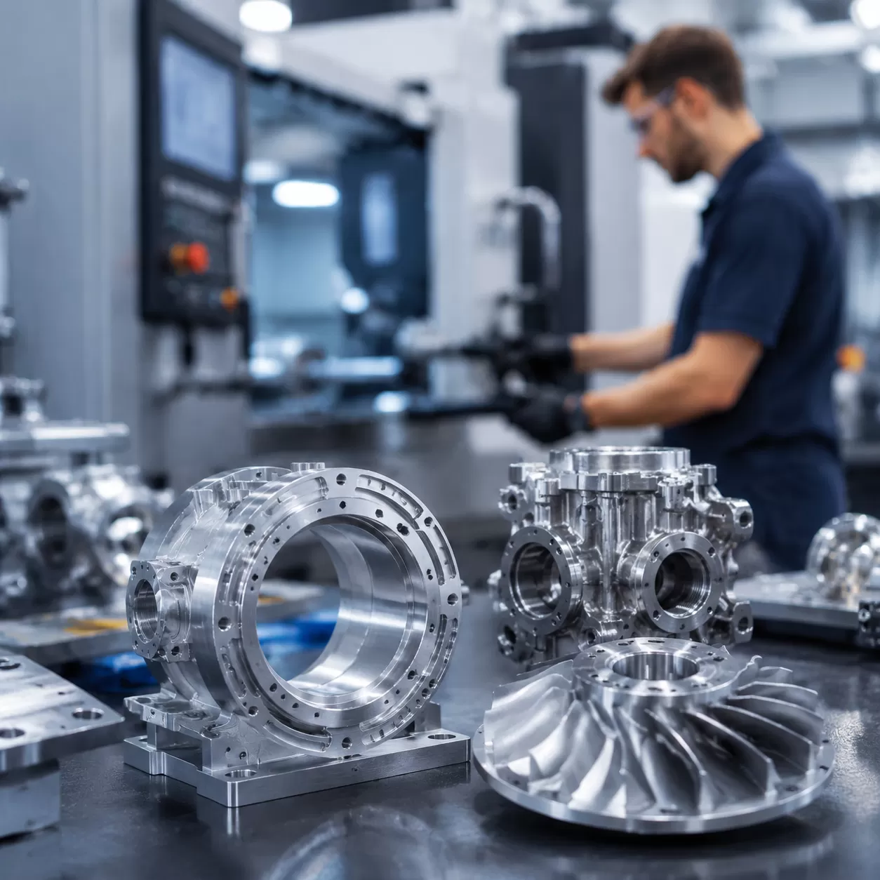 CNC machining services for aerospace medical robotics
