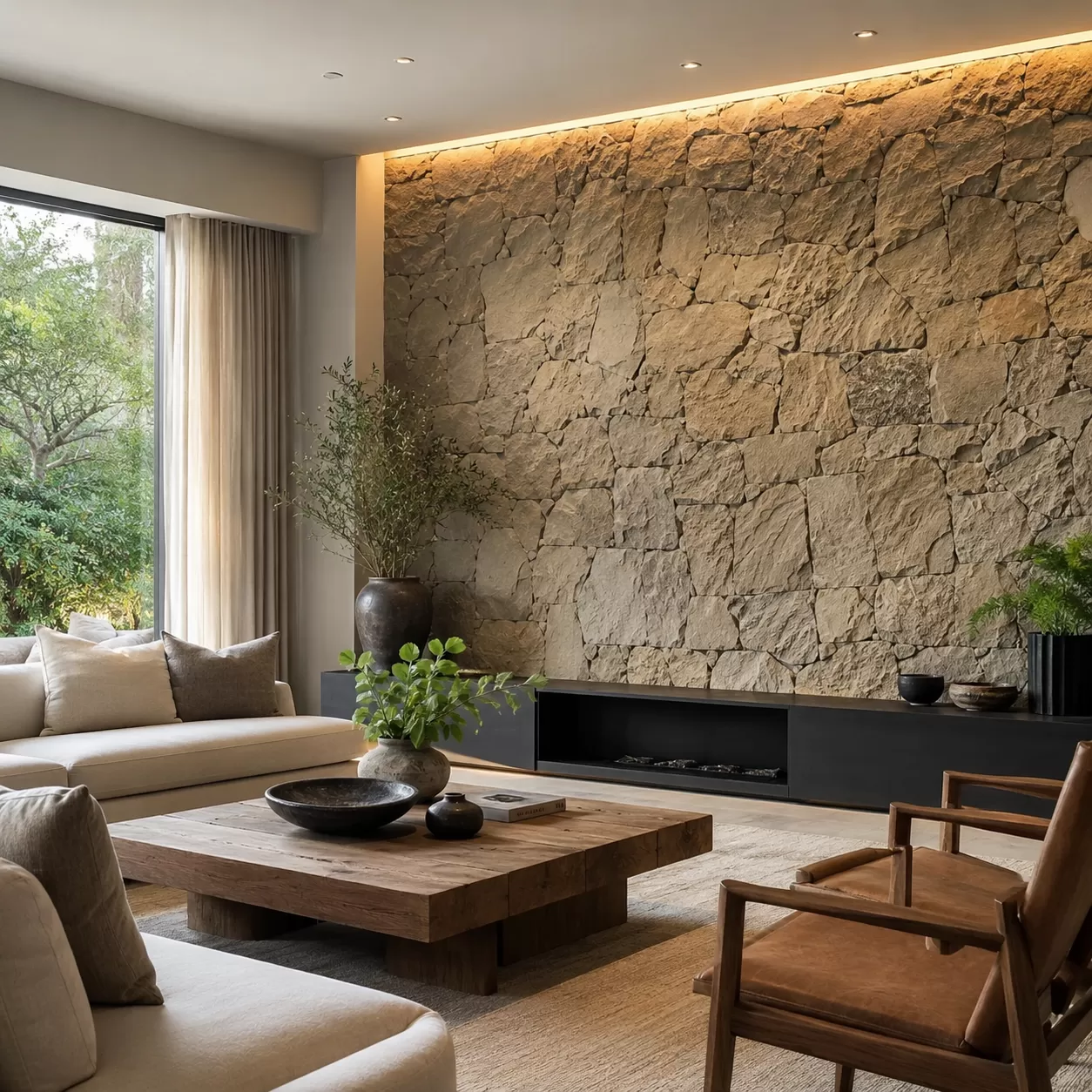 Flexible Stone Veneer Decoration