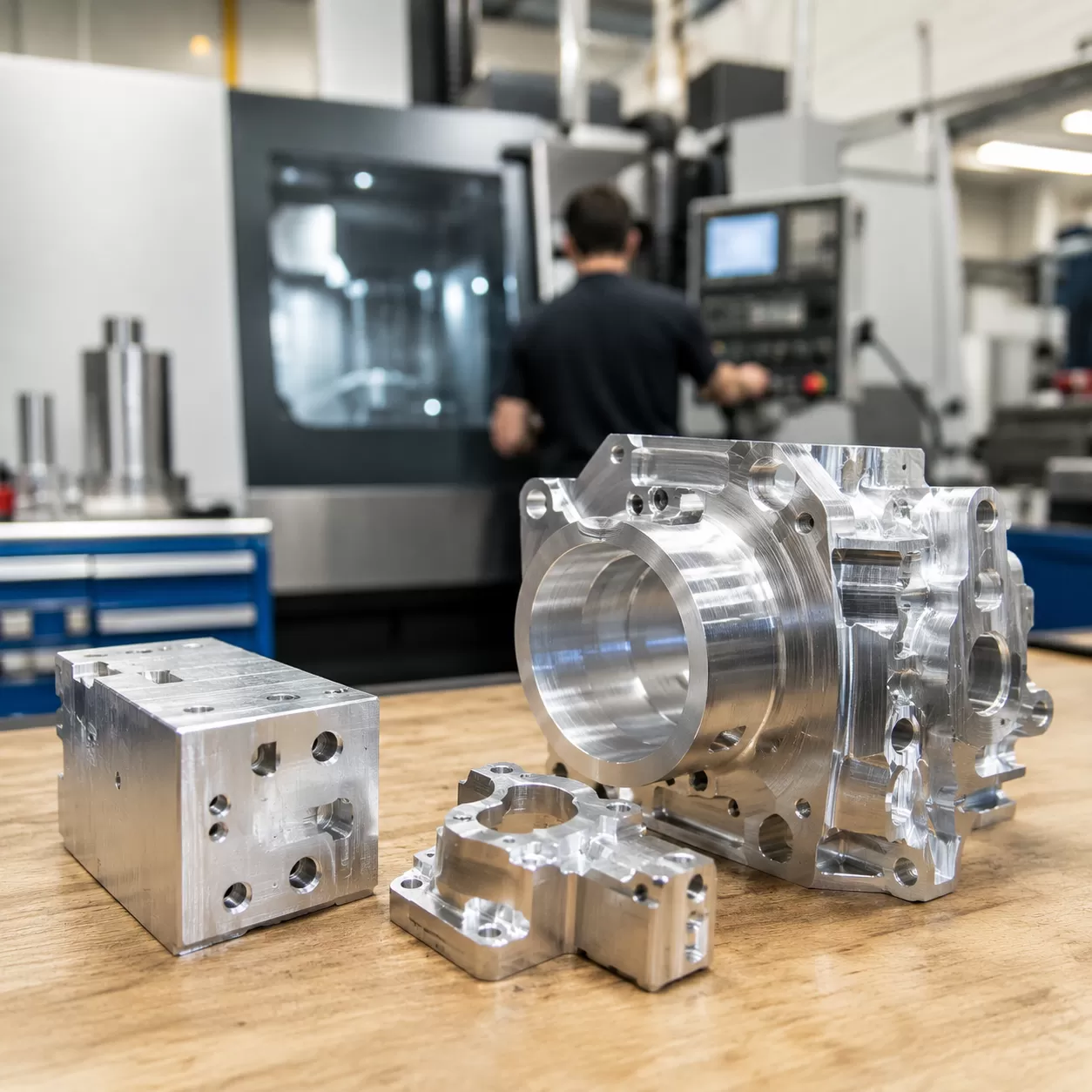 Rapid Aluminum CNC Prototyping EU 1-3 Days