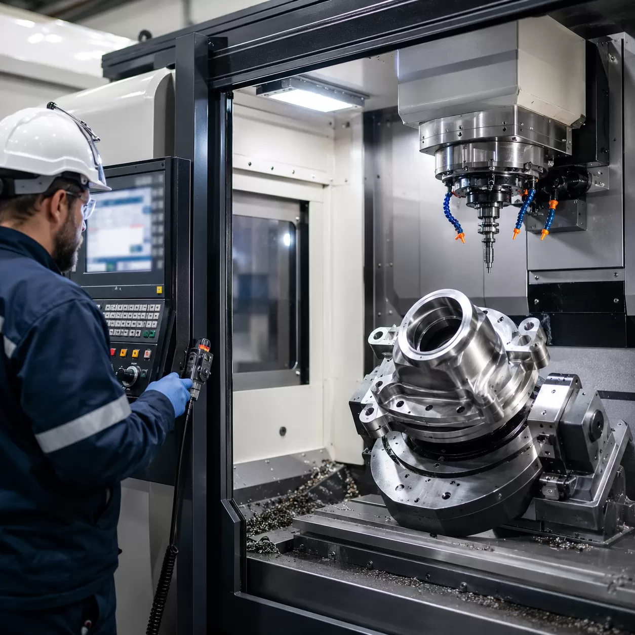 CNC Machine Metal Exotic Alloys Titanium