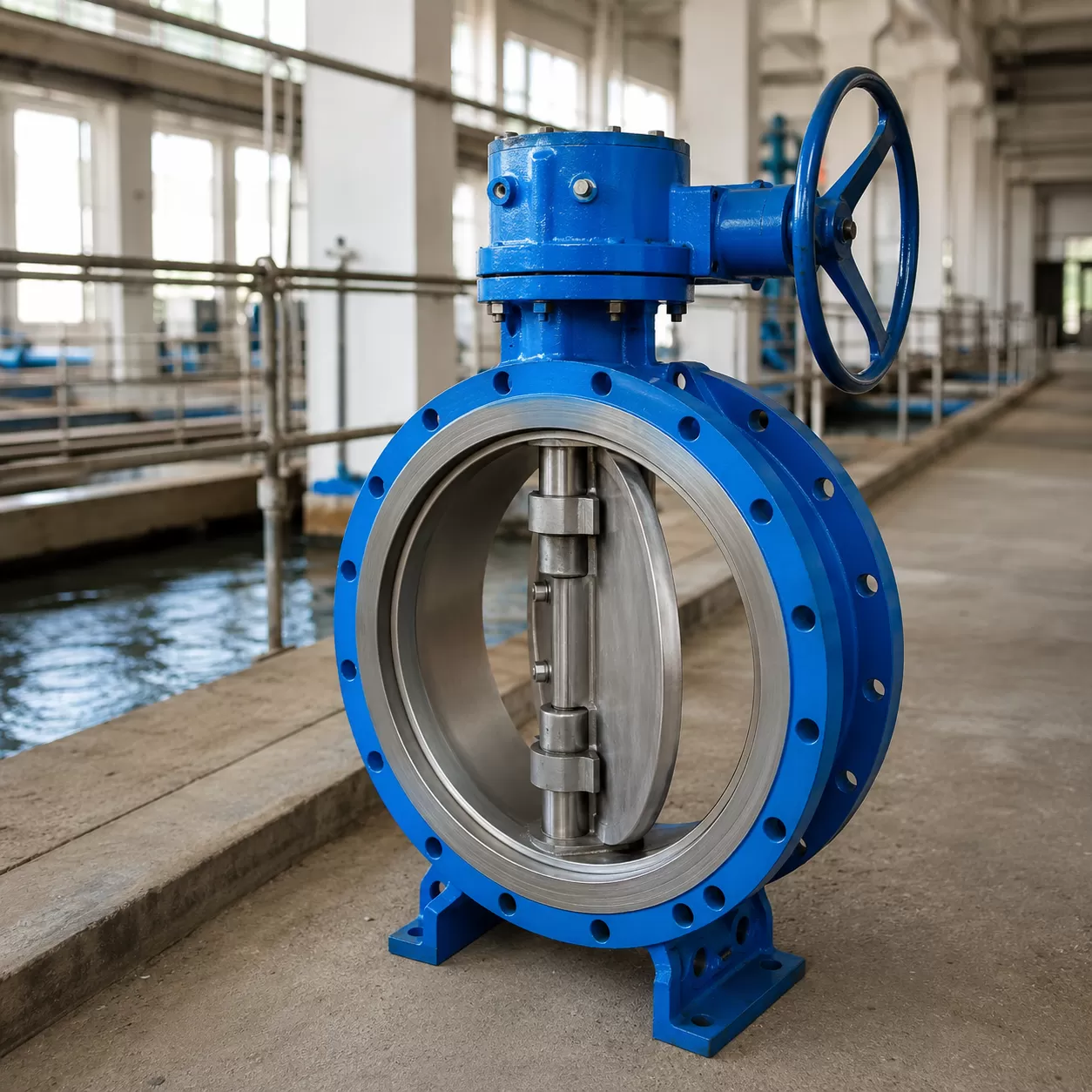 Double Eccentric Water Treatment Butterfly Valve