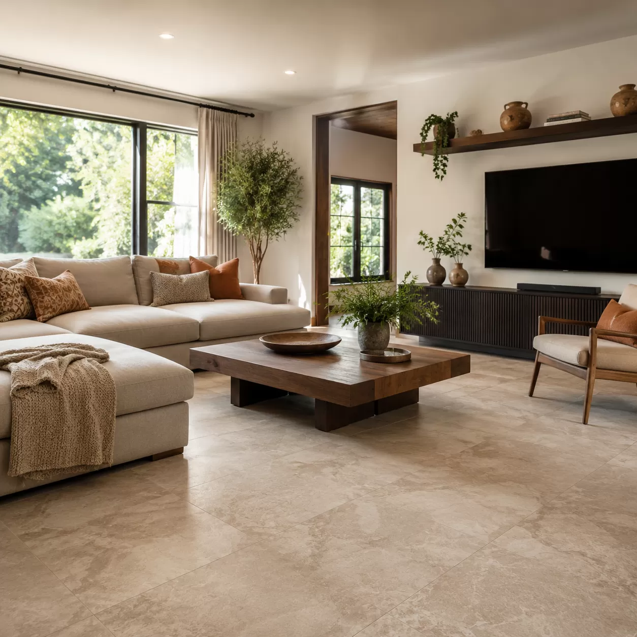 alternativas de azulejos de luxo para sala de estar com orçamento limitado