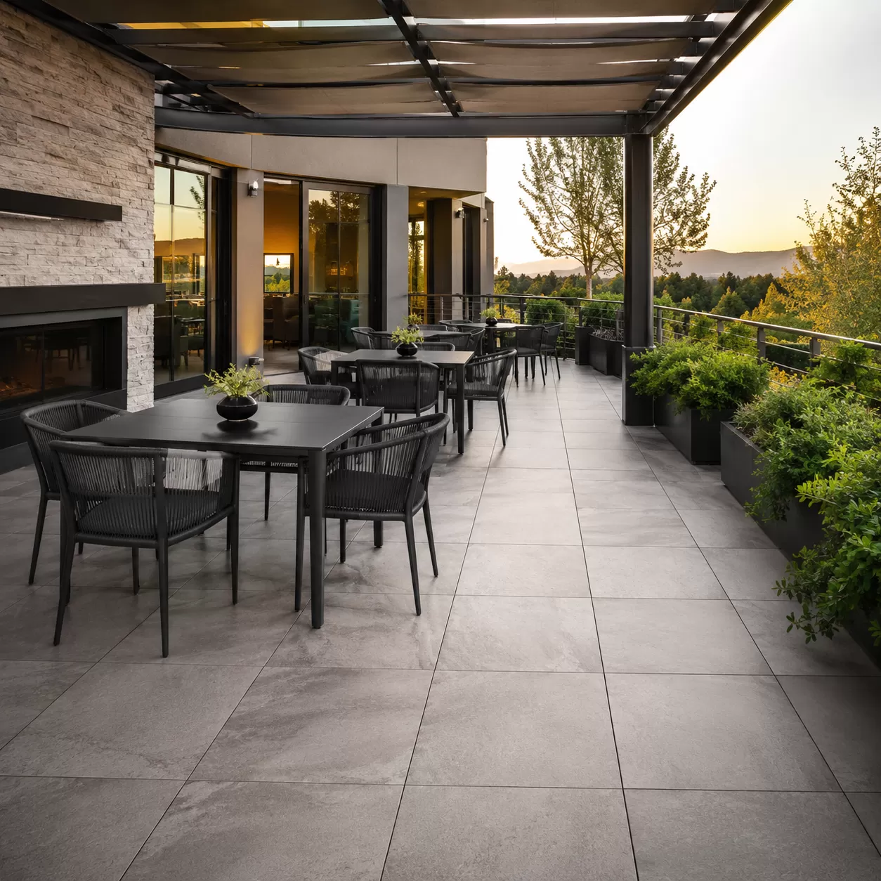 Commercial-Grade Outdoor Porcelain Tile Trends
