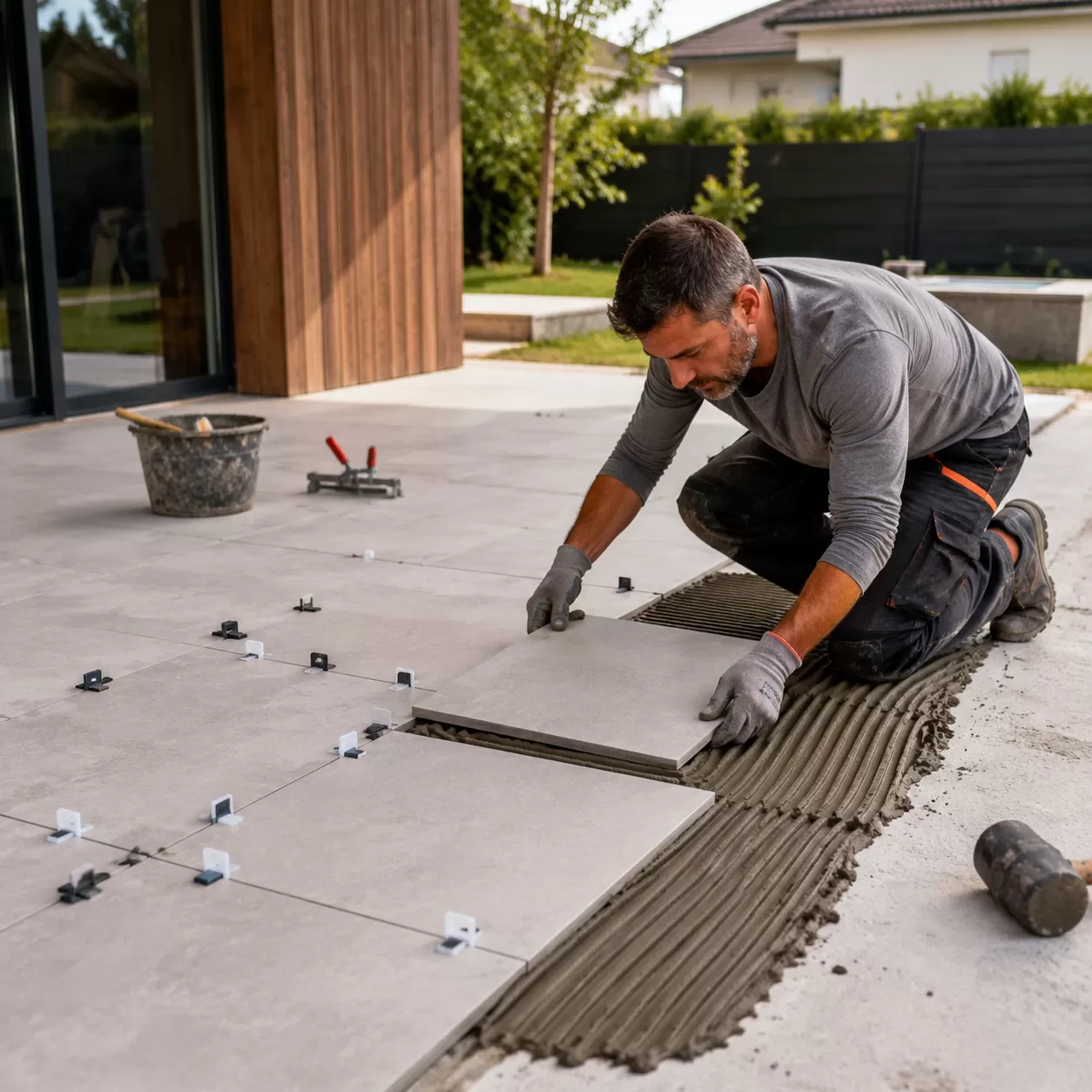 Commercial Outdoor Tile Installation Methods