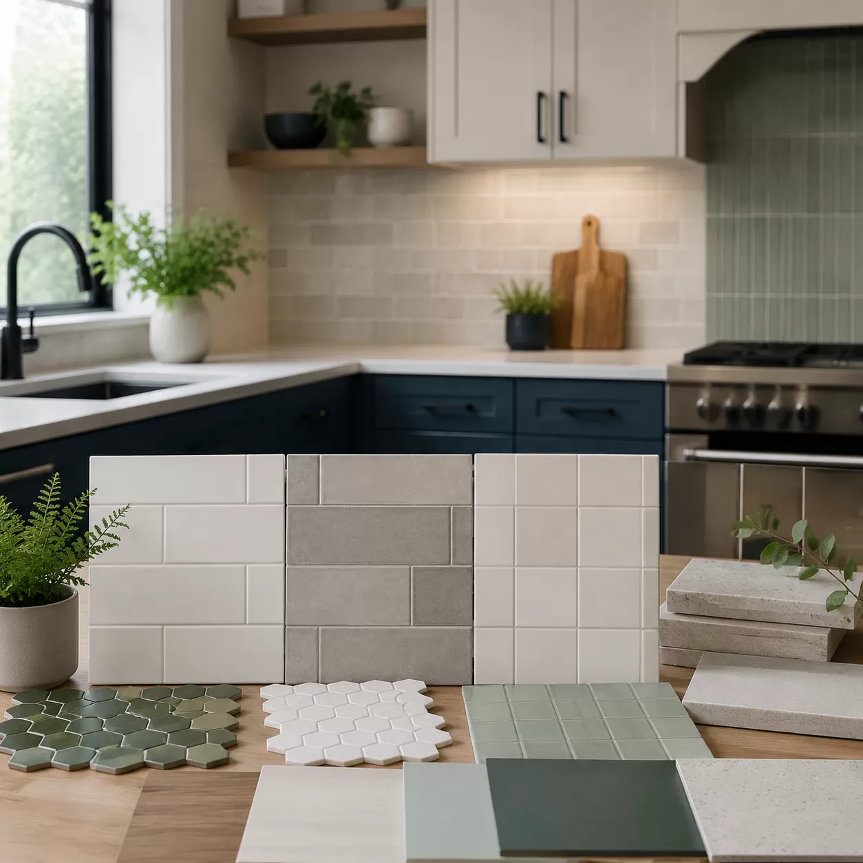 Kitchen Tile Size and Color Trends