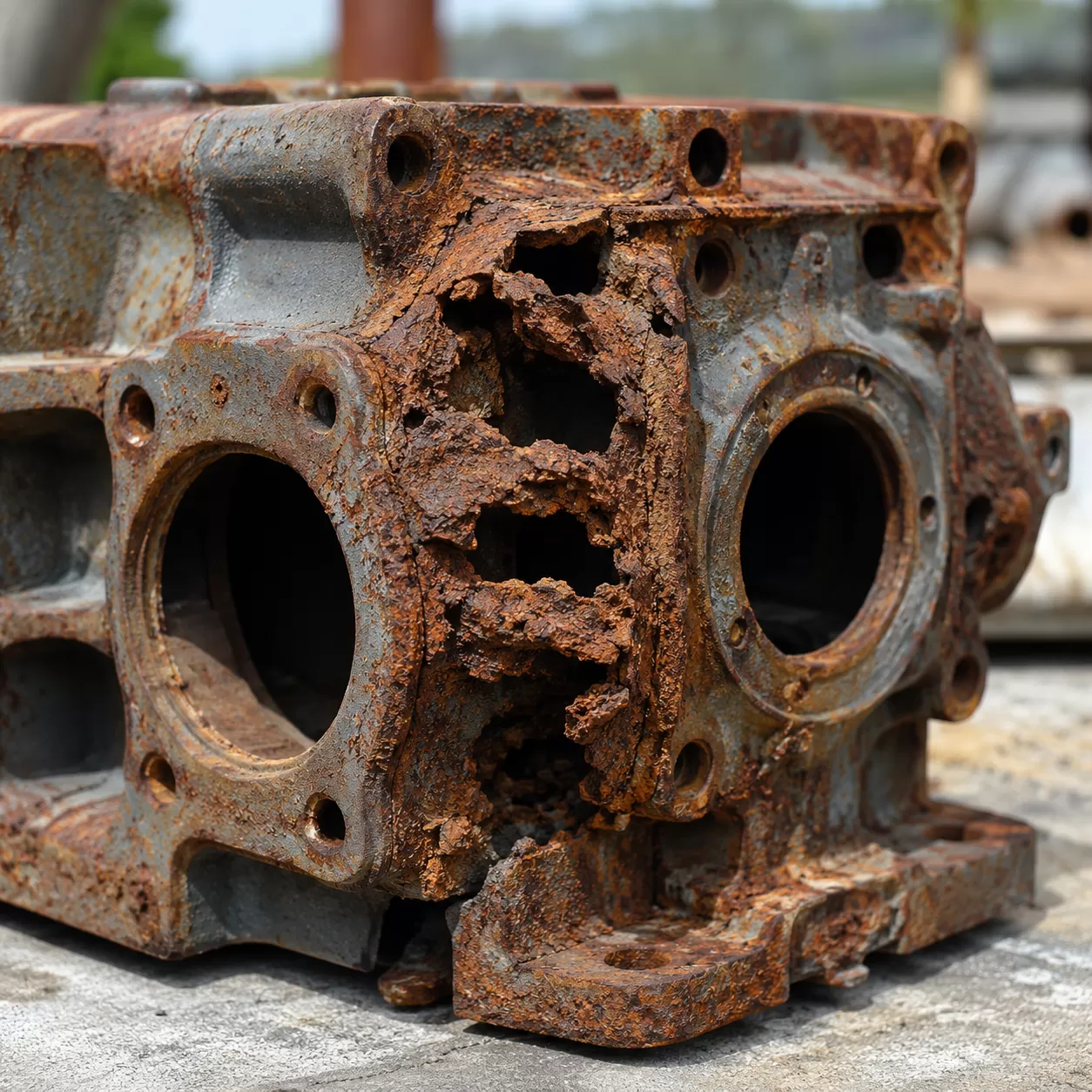 Effects of Rusting on Castings