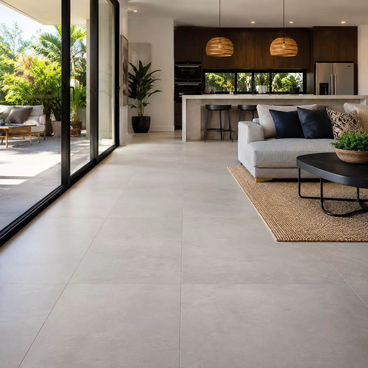 Matte Porcelain Tile Application Ideas