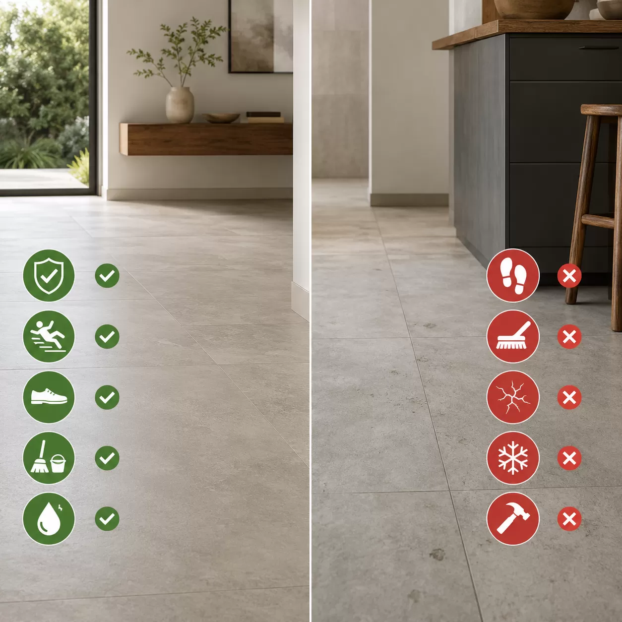 Matte Porcelain Tile Benefits and Drawbacks