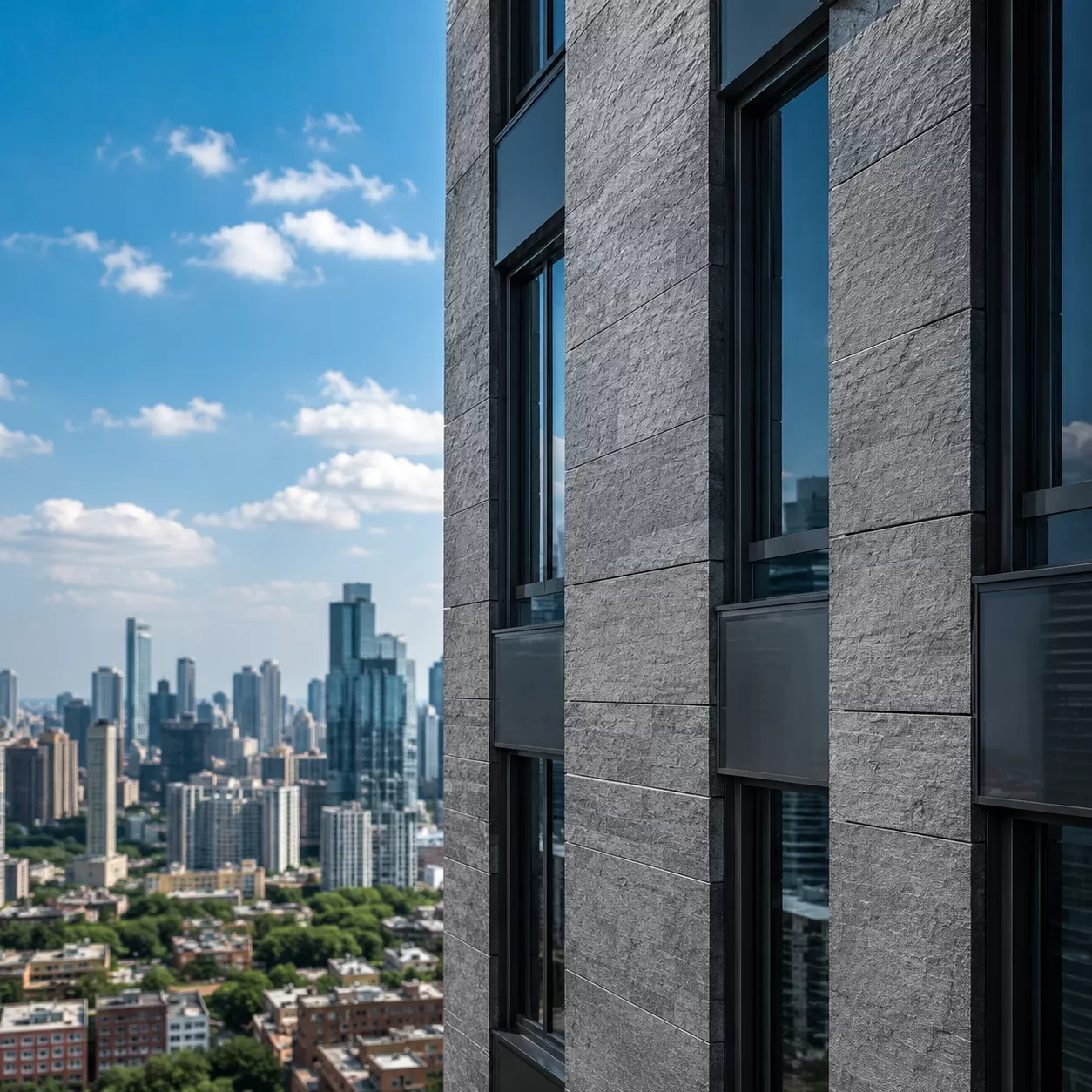 Flexible Stone Wind Resistance for High-Rise Safety