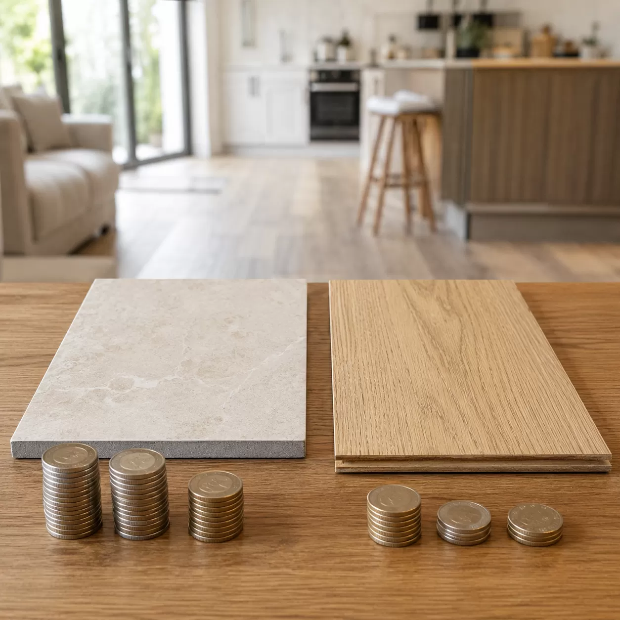 Paghahambing ng Gastos ng Ceramic Tile at Vinyl Flooring