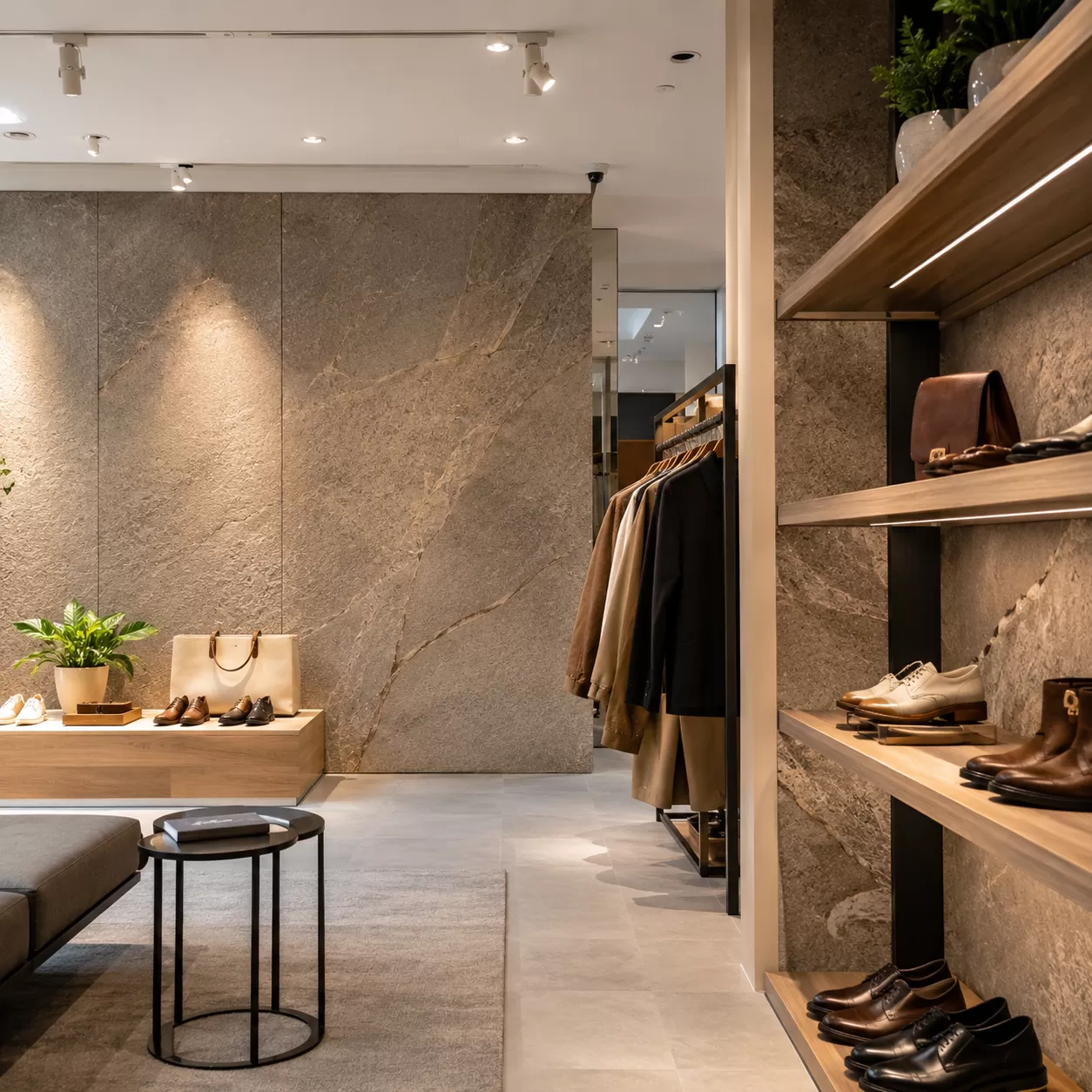 Flexible Stone for Retail Store Upgrades