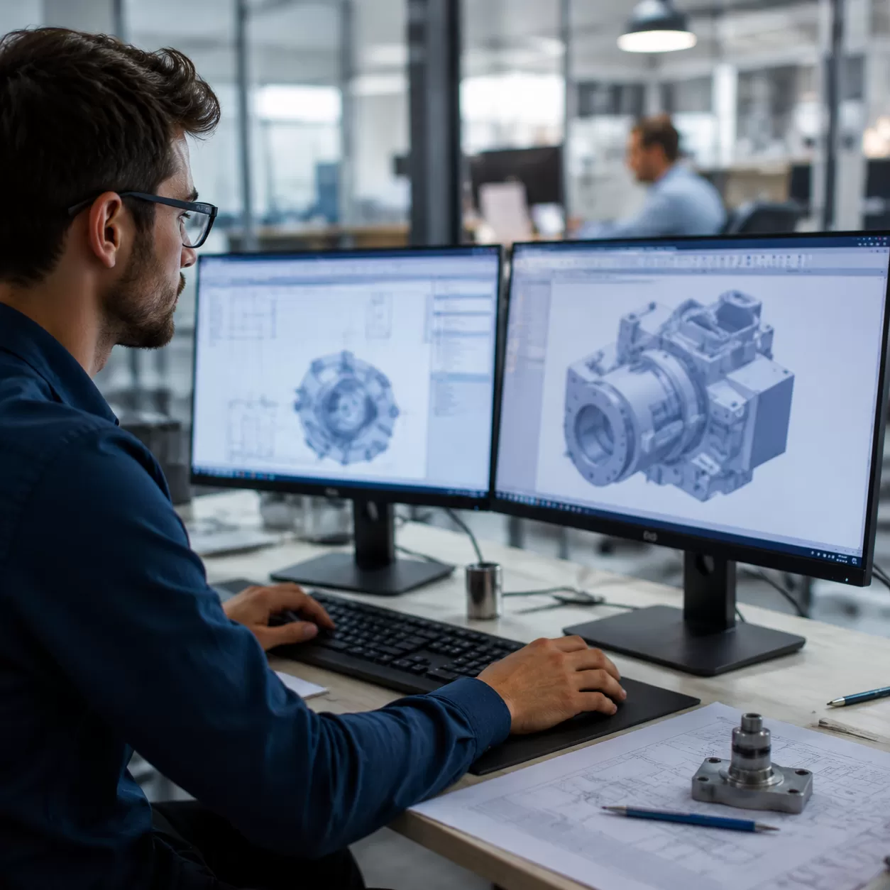 Engineering Drawing and 3D Modeling Capabilities
