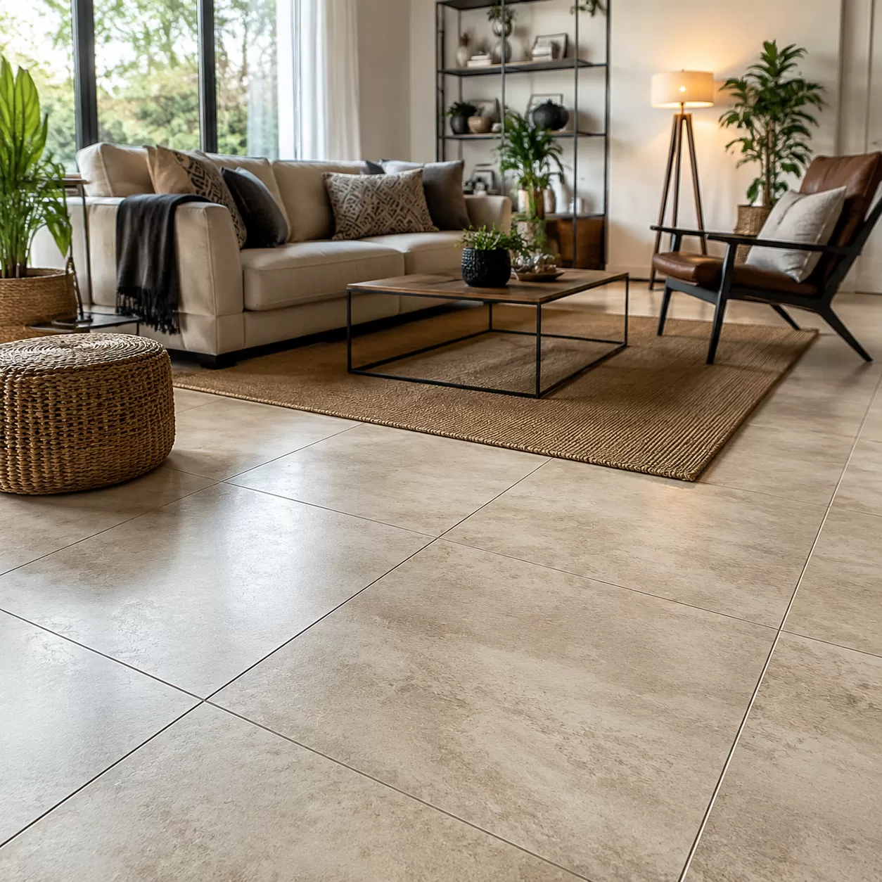 Living room tile disadvantages
