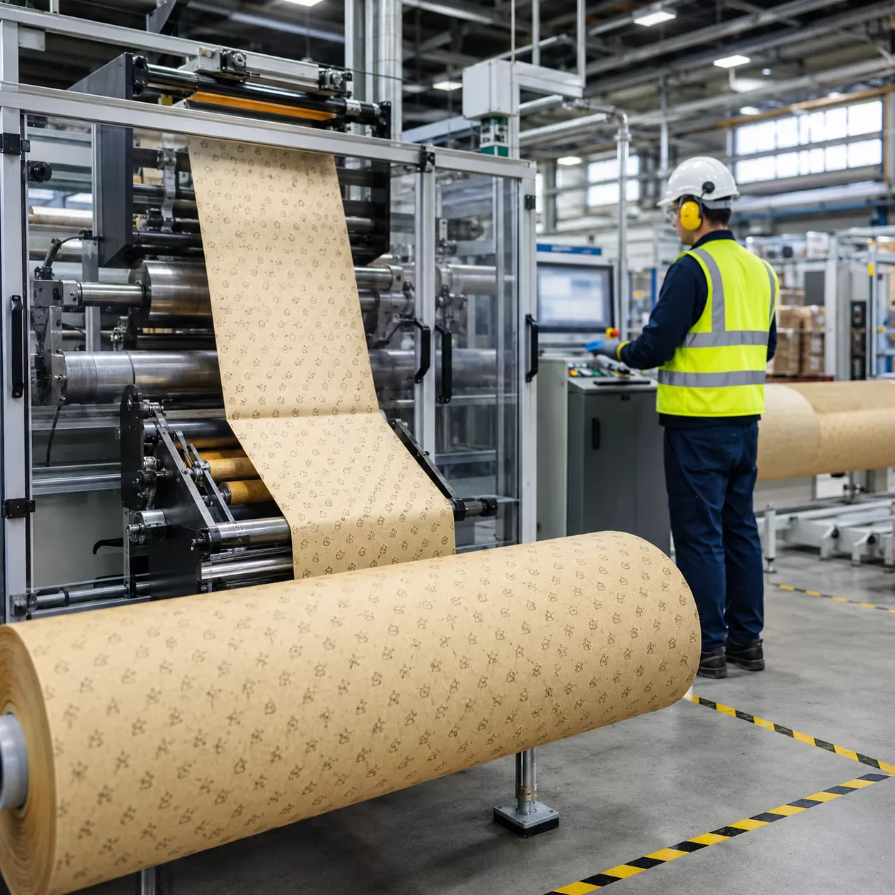 Custom Logo Wrapping Paper Bulk Manufacturing