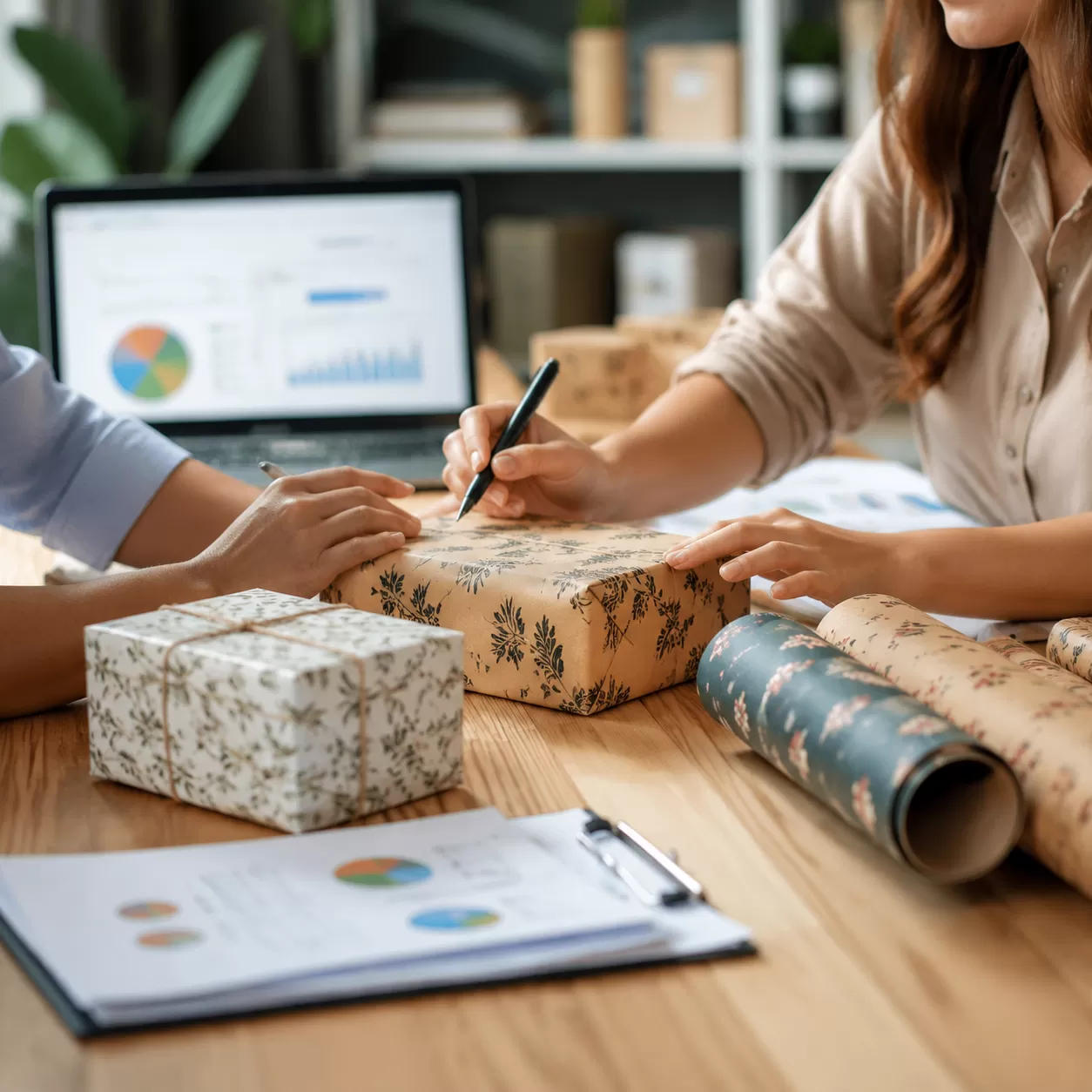 Custom Wrapping Paper Pricing & ROI Strategies